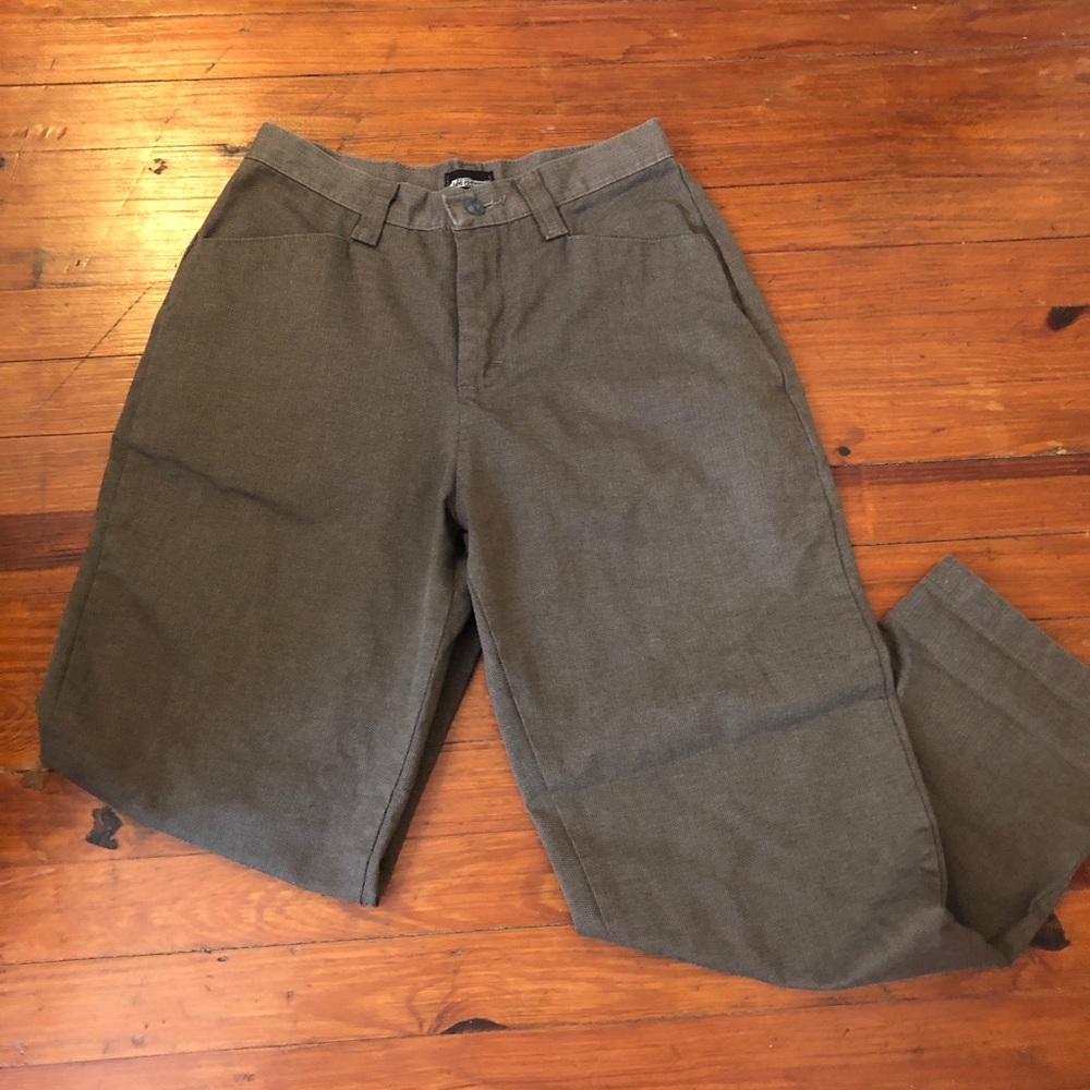 Vintage Lee Brown Herringbone High Rise Pants